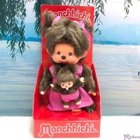 236200 Monchhichi S Size Mothercare with Baby Bebichhichi Mother Care Pink ~ RARE ~ 236200 Monchhichi S Size Mothercare with Baby Bebichhichi Mother Care Pink ~ RARE ~